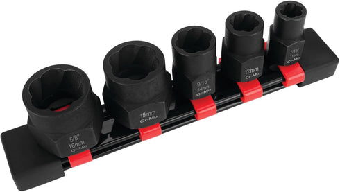 Performance Tool W38922 5 pc. Bolt Extractor Add-on Set
