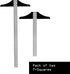 Standard T-Square for Art, Framing & Drafting - 18-inch & 24-inch (2 Pack)