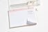 russell+hazel Riveted Paper Bloc Notepad, Blush with Gold Accents, Office Supplies, 10" x 7", 80 Sheets