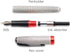 JINHAO 75 HongYun Fountain Pen, Silvery Fine Nib