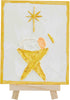 Mud Pie Easel Gold Plaque for Baby, 5" x 4"