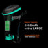 Tera 2-in-1 (2.4Ghz 2.0 328 1D Barcode Scanner Wireless Versatile Wireless+USB Wired) with Battery Level Indicator Feet