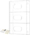Storage Standard Triple Glove Box Holder Wall Mount Glove Dispenser - Disposable Glove Holder
