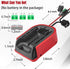 EID 2 Pack for Power Wheel Battery Adapter Fit for Craftsman 20V V20 Battery with Wire Connector, 14 Gauge Wire, 30Amp Fuse and Switch Button, DIY for Rc Car, Robotics, Rc Truck, and Work Lights