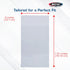 BCW Paperback Book Bags - 100-Pack, 5 x 7 3/8 Inches, Crystal Clear Polypropylene for Pocket Paperbacks