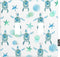 Blue Green Turtle Toggle Light Switch Covers Nautical Beach Sea Turtle 2-Gang Wall Plate for Bedroom Bathroom