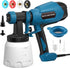 Paint Sprayer, Electric Spray Paint Gun, 3 Modes & 4 Brass Nozzles,