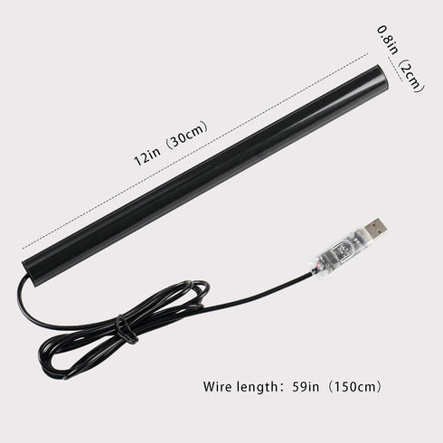 Generic RGB LED Monitor Light Bar, USB Powered, RGB Mode Change Controller, Gaming Atmosphere Light, Under The Table