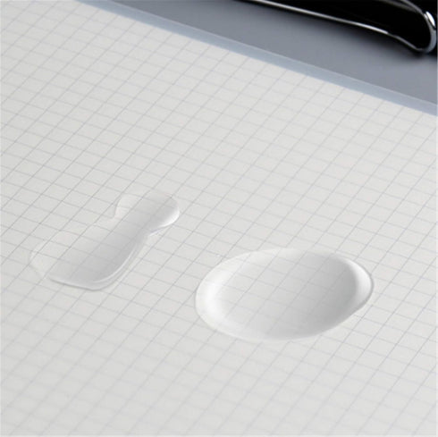 Yansanido 6 Pcs A6 Clear Hardcover Spiral Notebooks, 5.7 Inch x 4.1 Inch, 160 Pages (80 Sheets) Graph Paper