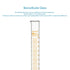 stonylab Graduated Cylinder, 2-Pack B Grade Borosilicate Glass Cylinder, 100 ml with Stable Hexagonal Base
