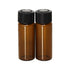 8 Pcs 20ml Glass Vials with Screw Caps, Amber Glass Vials with 4 Colors Caps, Leak-Proof Glass Bottles
