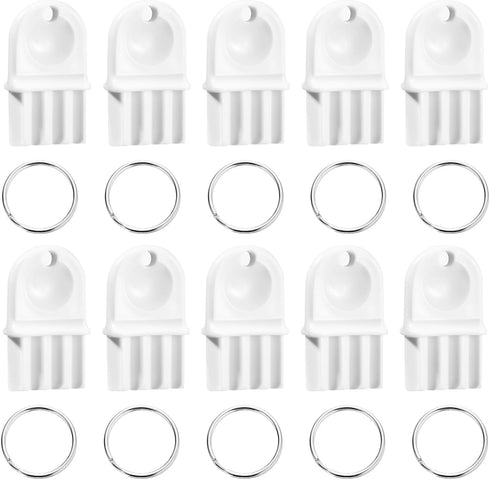 Generic Universal Toilet Paper & Paper Towel Dispenser Key, 10-Pack Commercial Restroom Key