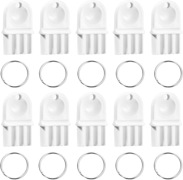 Generic Universal Toilet Paper & Paper Towel Dispenser Key, 10-Pack Commercial Restroom Key