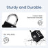 RESET-060 2 Pack 4 Digit Combination Lock, Outdoor Padlock for School Gym Locker Fence Toolbox