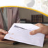 Lincia 200 Pcs Yellow Christmas Money Envelopes, 2.9" x 6.5", Cash Currency Holder for Gifts, Office, Wedding, Birthday