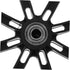 OSALADI Stainless Steel Replacement Caster Wheels for Shopping Carts and Wheelchairs Utility Cart Wheels with Easy