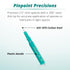 Excelta Mini-Spatula, 2.5" Stainless Steel Tip for Precision Epoxy and Lubricant Application