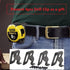 Tape Measure Holster with 4 Drill Clip, Tool Belt Hook, Free Your Hands with Tape Measure Holder
