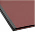 Smead Pressboard Classification File Folder with SafeSHIELD Fasteners, 1 Divider, 2" Expansion, Legal Size, Red, 10 per