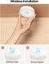 Dimmable 3000K GOODEA Motion Sensor Night Light, Battery Operated Puck Lights with Remote, Warm White Night Light, Soft