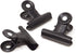 Honbay 20PCS Black Metal Bulldog Clips, 30mm (1.2inch) for Documents, Planner Pages, Receipts, Pictures