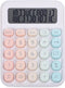 SEWACC Mechanical Calculator, Cute Multicolor Desk Calculator with Big Buttons, Basic Function, Office Desktop