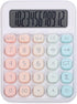 SEWACC Mechanical Calculator, Cute Multicolor Desk Calculator with Big Buttons, Basic Function, Office Desktop