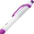 Pentel GlideWrite Ballpoint Pen Box of 12 with TechniFlo Ink, Medium Line (1.0mm), Magenta Ink (BX910-V4)