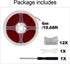 12 Pack 8mm Cob LED Strip Light Connectors, 2 Pin Solderless Adapter with 6M/19.68ft LED Wire for 12/24V Tape