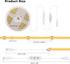 5V Dimmable 6500K CRI93+ 6 Dimmer, 3D COB LED Strip Lights USB Powered White ft Dotless LED Tape Light with Flexible