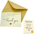 ZNYSMART Thank You Cards with Envelopes - Pack 25 350GSM Blank Thankyou Note