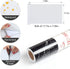 YENHOME Black Marble Contact Paper, 17.7"X118", Peel and Stick Wallpaper for Countertops, Glossy Marble for Bathroom