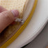 FANGMING Chair Cushions for Dining Chairs Leather Round Chair Pad Soft Memory Foam Indoor and Outdoor Non-Slip Round