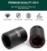 1/2" Set, 23-Piece (1324mm), 6-Point Drive Impact Socket Metric Cr-V Alloy Steel, with Ratchet Handle & Storage Case