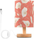 Yuiboo Retro Lily Light Flower Bedroom Lamp Plug Night Light with USB Charging