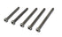 iexcell 50 Pcs M4 x 40/45/50/55/60mm Stainless Steel 304 Hex Socket Head Cap Screws Bolts Assortment Kit