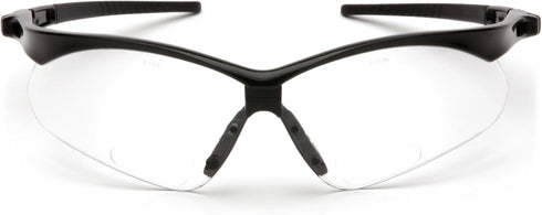 Pyramex Safety PMXTREME Readers Bifocal Safety Glasses - Clear +2.5 Bifocal Lens with Cord