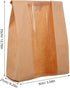 LIFKOME 35219cm, Packaging 50pcs Packing Kraft Paper Bread Bags with Window Reusable Bakery Pouches for Homemade Bread
