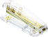 PATIKIL Acrylic Stapler, Stylish Manual Desktop Accessories for Home, Classroom, Office, Gold