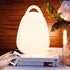 SCZWP8 Portable Night Light Study Room Modern Simple and Warm Creative Bedroom Table Lamp Led Decoration Monochrome
