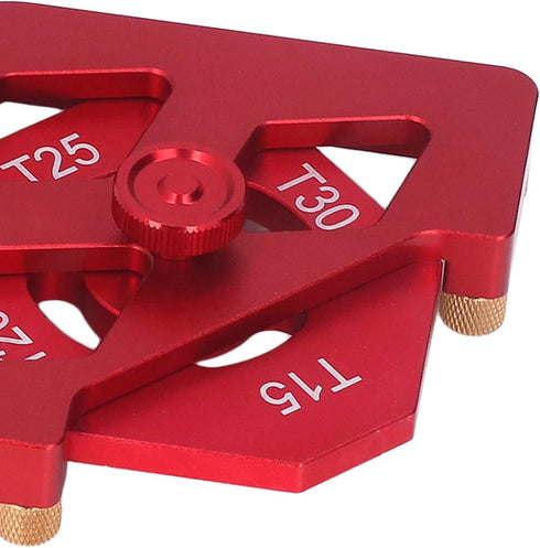 Ylwxzenith Set R15 R30, T15 Aluminium Alloy Router Template for Woodworking, Round Corner Radius Jig Tool Kit, Quick