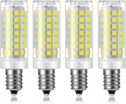 9W E12 Mini LED Corn Light Bulbs Dimmable Replacement 90W Incandescent Candelabra