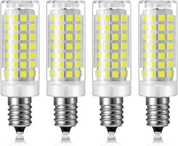 9W E12 Mini LED Corn Light Bulbs Dimmable Replacement 90W Incandescent Candelabra