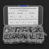 110pcs Coiled Wire Thread Insert Thread Screws - Stainless Steel Sleeve Set, Versatile Thread Repair Kit for Home Repair