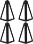Toddmomy 4pcs Cabinet Legs Sofa Legs Furniture Support Feet Black 15cm for