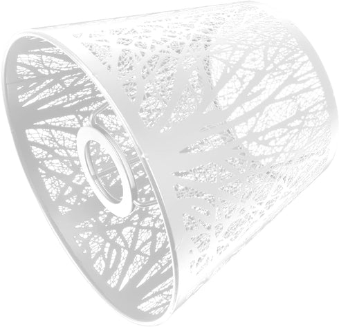 KALLORY Desktop Lamp Shadow Lamp Shade, Iron Lampshade Replacement Clip on Table