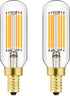 LED Bulb Dimmable 6W Equal Soft White 3000K T6 T25 E12 Candelabra