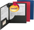 Smead Lockit Two-Pocket Heavyweight Folder, Letter Size, Red, 25 per Box