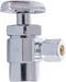 Everflow Supplies 71212PR-NL 1/2 X 3/8" CHROME PLATED No Lead BOXED ANGLE STOP VALVE