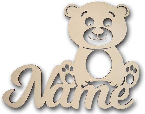 Namofactur Personalized Teddy Bear Night Light Gifts for Teacher Baby Girls Boys - Unique Home Decor Lamp LED Night